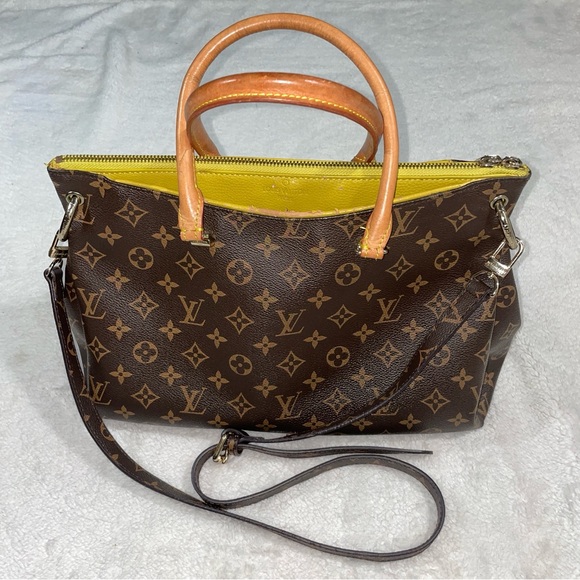 Louis Vuitton Handbags - Louis Vuitton Monogram Pallas Tote Bag Crossbody Hand